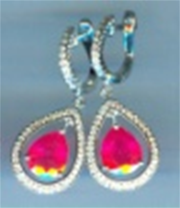 silver earrings B.3821
